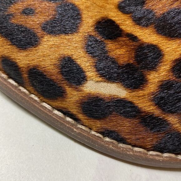 Madewell Leopard Print Calf Hair Regan Boot Size 8 - Picture 7 of 9